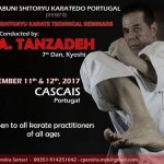 Master TAnzadeh Karate and Shitoryu Technical Seminars in Portugal 2017