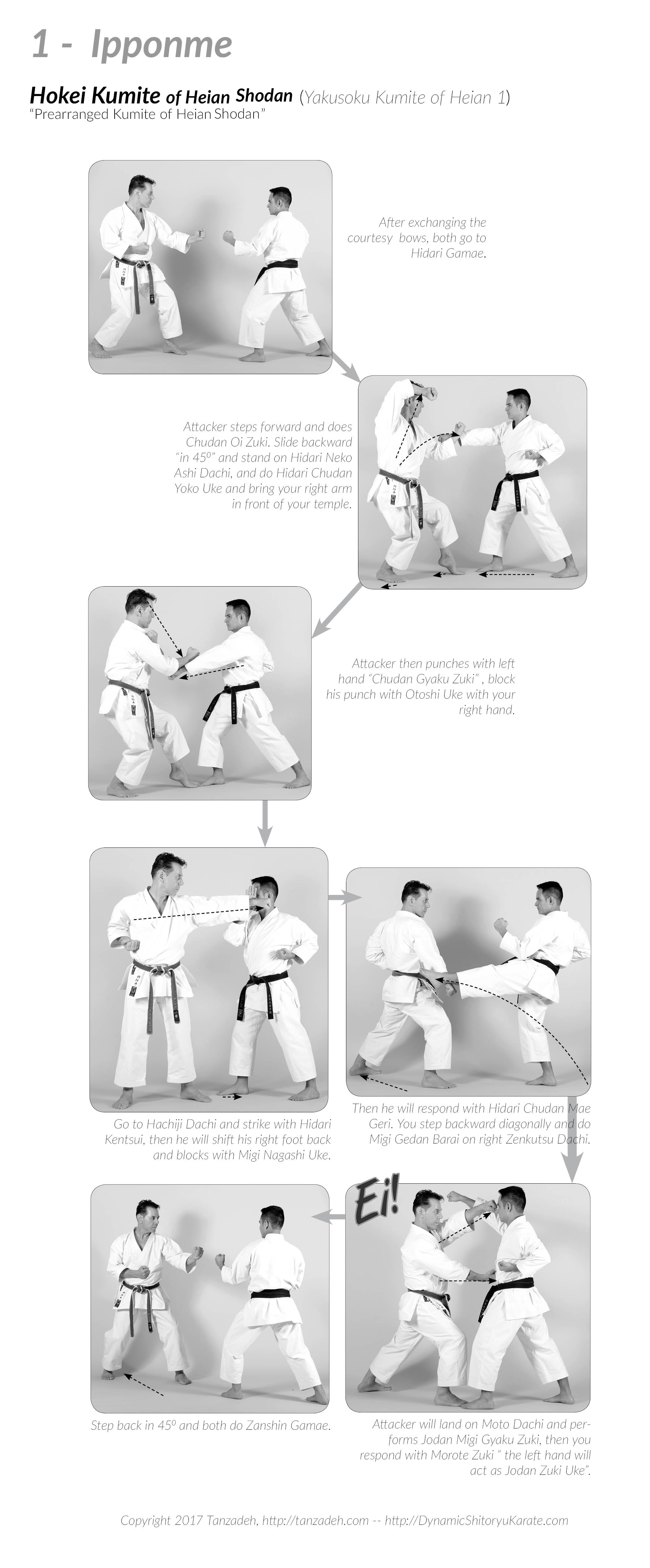 Karate heian clearance shodan