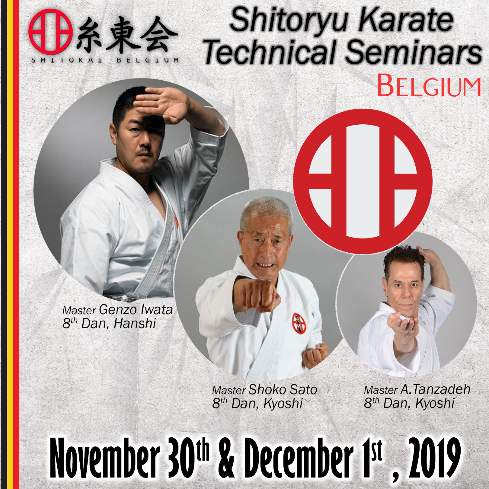 Genzo Iwata-Tanzadeh-Shoko Sato-Karate Seminar-Austria