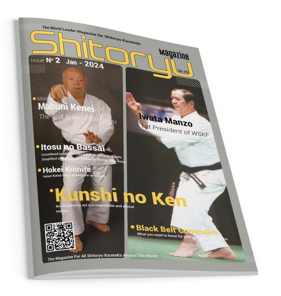 Shitoryu Karate Magazine. The World Leader Magazine for Shitoryu Karatedo.
